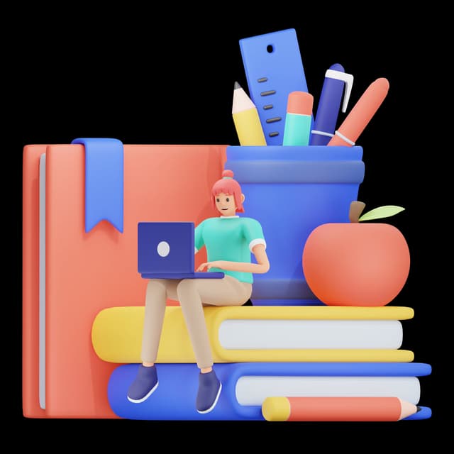 Girl Studying